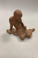 Peter Harald Stentøjsfigur Michael Andersen Pige med Spejl No. 5979