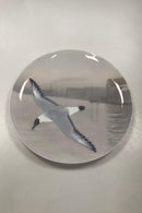 Royal Copenhagen Unika Art Nouveau Vægplatte af Gotfred Rode fra Juli 1898