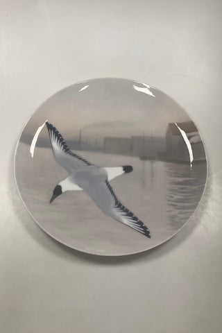 Royal Copenhagen Unika Art Nouveau Vægplatte af Gotfred Rode fra Juli 1898