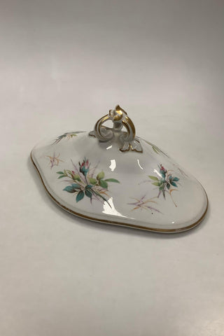 Bing og Grøndahl Antik Rosen Stel Låg til Terrin