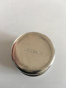 Nice little round pillbox in Silver