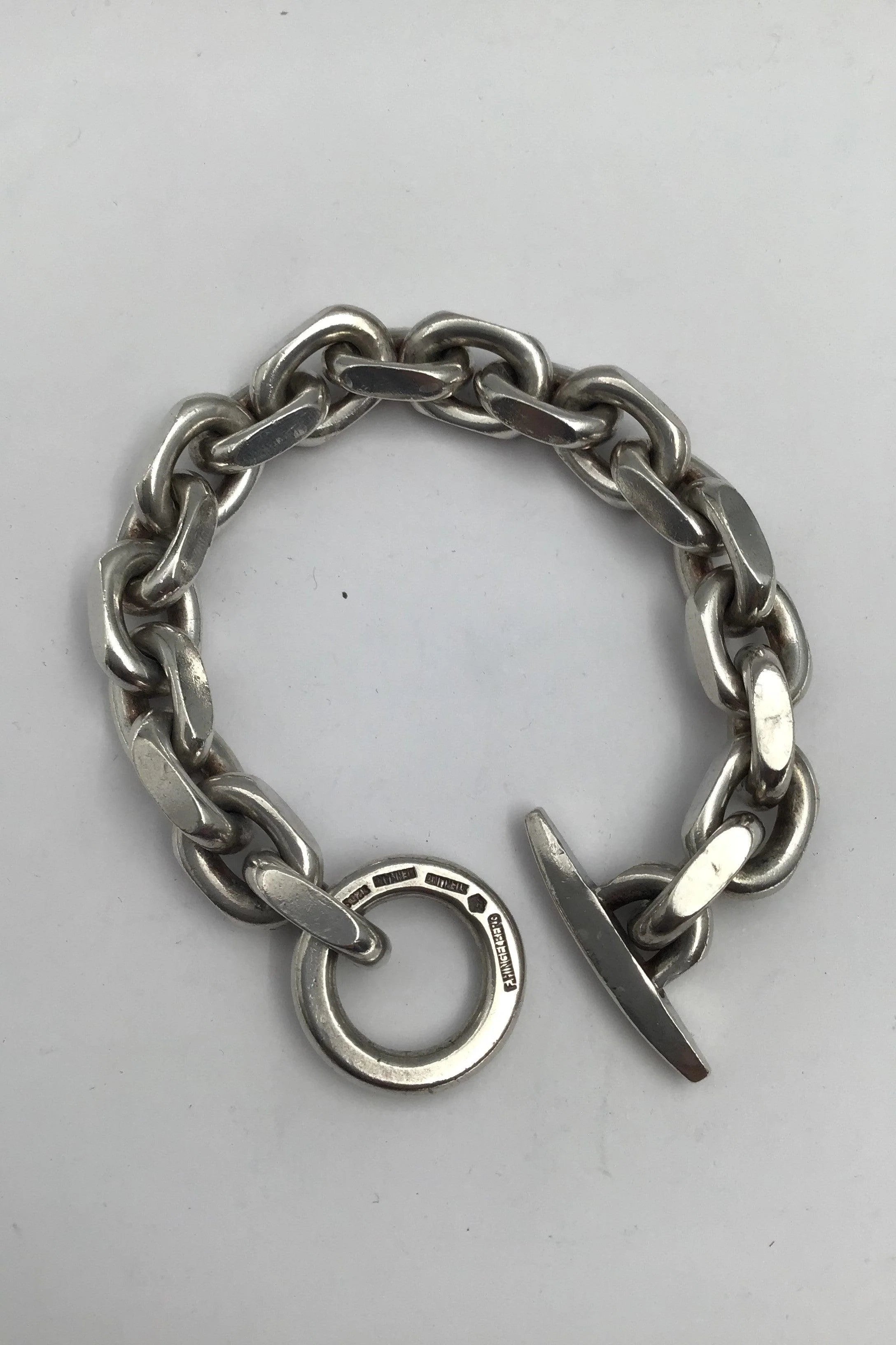 Franz Hingelberg Sterling Sølv Moderne Armlænke