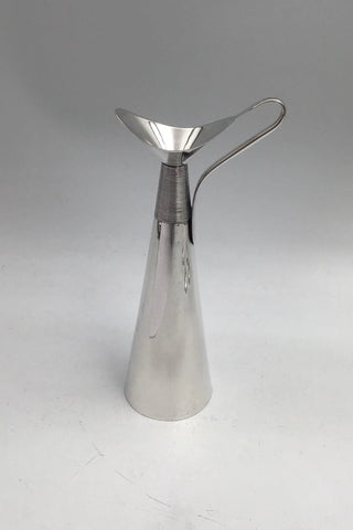 Franz Hingelberg Sterling Sølv Orkidevase / Kande Svend Weihrauch 39403