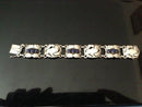 Altes Georg Jensen Sterlingsilberarmband mit Lapislazuli Nr. 14