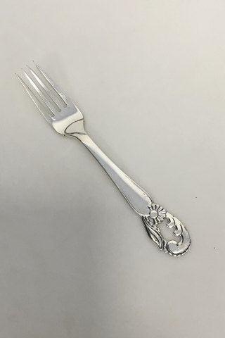 Gennembrudt. Sølvplet Frokostgaffel Københavns Ske-Fabrik
