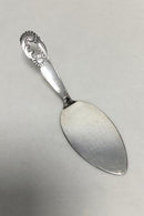 突破。银盘蛋糕盘 哥本哈根勺子工厂