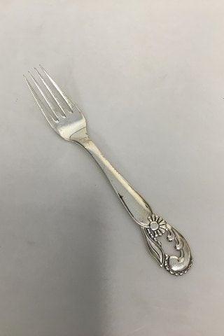 Gennembrudt. Sølvplet Spisegaffel Københavns Ske-Fabrik
