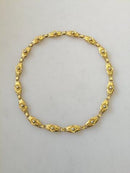 Georg Jensen 18K Gold Halskette mit Perle Nr. 251