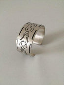 Georg Jensen スターリングシルバー製 バイキングとインディアンモチーフのブレスレット No 64