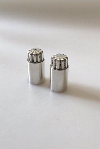 Georg Jensen Bernadotte Sterling Silver ソルト＆ペッパーシェイカー No 834