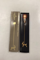 Georg Jensen Golden Christmas Lyseholder - Julebuk 1993