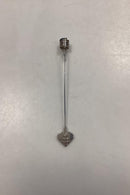 Georg Jensen Golden Christmas Lyseholder - Julehjerte 1997 / Palladium