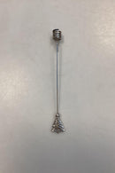 Georg Jensen Golden Christmas Lyseholder - Juletræ 1998 / Palladium