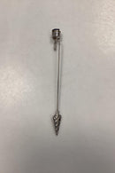 Georg Jensen Golden Christmas Lyseholder - Kræmmerhus 1995 / Palladium