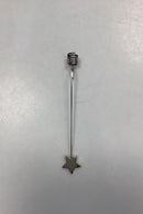 Georg Jensen Golden Christmas Candle Holder - Star 1990 / Palladium