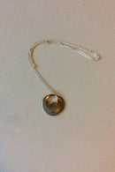 Georg Jensen Sterling Silber Halskette mit verstecktem Herz Vivianna Torun Bülow-Hübe