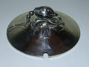 Georg Jensen Magnolien-Marmeladendeckel aus Sterlingsilber Nr. 2A
