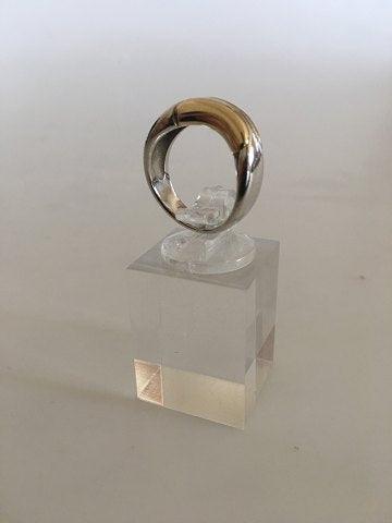 Georg Jensen リング No.347 スターリングシルバー＆ゴールド（ミナス