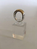 Georg Jensen Ring Nr. 347 aus Sterlingsilber und Gold von Minas Spiridis