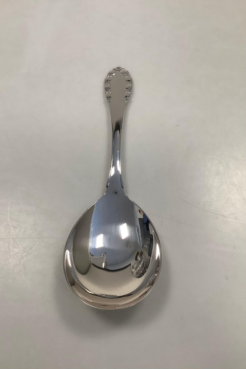 Georg Jensen Sølv Liljekonval Mellem Serveringsske No 113