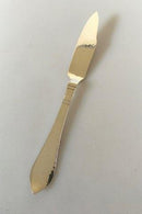 Georg Jensen Sterling Silber Antikes Fischermesser Nr. 062