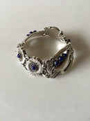 Georg Jensen Sterling Silver Bracelet No. 23 with Lapis Lazuli.