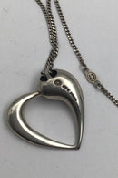 Georg Jensen Sterling Sølv Årshjerte Vedhæng 2006 Karim Rashid