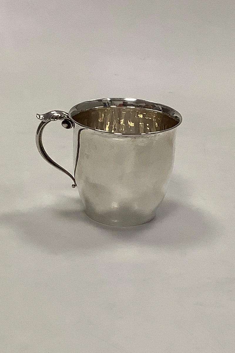 Georg Jensen Sterling Sølv Barnekop No 444 A Harald Nielsen
