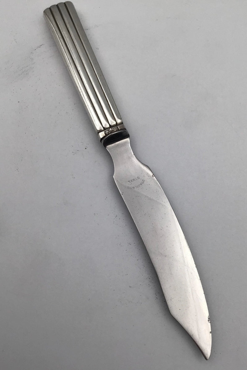 Georg Jensen Sterling Sølv Bernadotte Ostekniv No. 221
