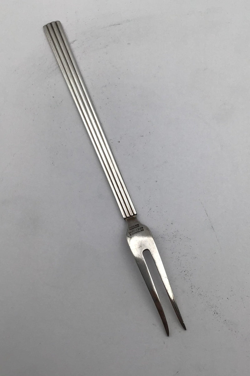 Georg Jensen Sterling Sølv Bernadotte Pålægsgaffel No. 144