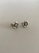 Georg Jensen Sterling Sølv Blomster Ørestikker No. 21