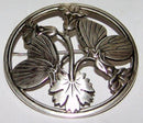 Georg Jensen Sterling Silver Brooch with butterflies No 283
