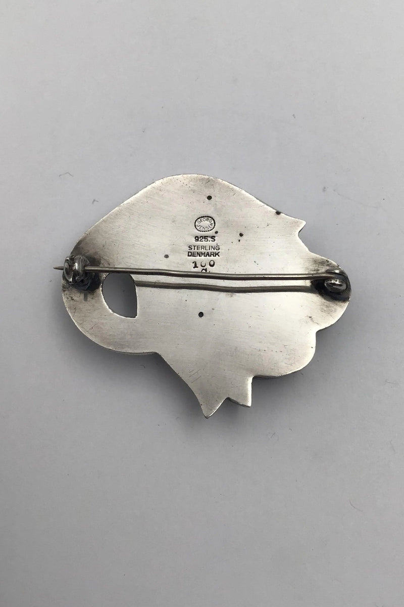 Georg Jensen Sterling Sølv Broche No. 100C