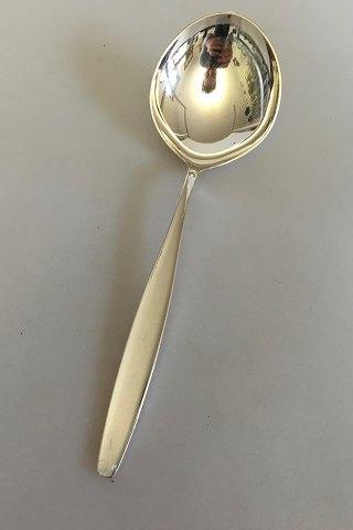 Georg Jensen Sterling Silber 'Zypresse' Großer Servierlöffel Nr. 111