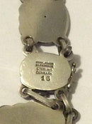 Georg Jensen Sterling  Sølv Halskæde med Duer No 16