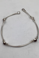 Georg Jensen Sterling Silber Halskette Nr. 240 Karneol