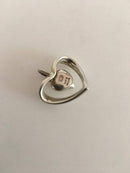 Georg Jensen Sterling Sølv Hjertevedhæng