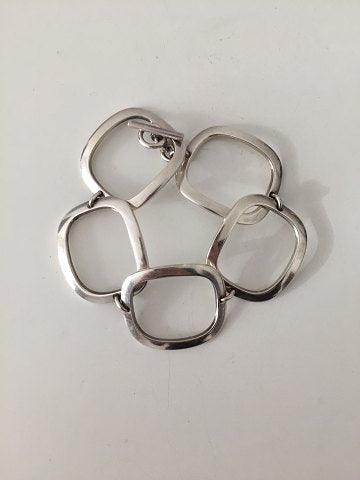 Georg Jensen Sterling Silver Ibe Dahlquist ブレスレット No 192B