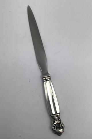 Georg Jensen Sterling Sølv Konge Papirkniv No. 304