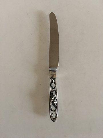 Georg Jensen Sterling Sølv Magnolia No 84 Barnekniv / Frugtkniv No 072