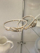 Georg Jensen Sterling Silber Magnolie Nr. 84 Serviettenring