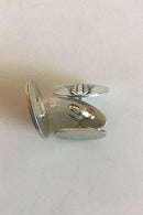 Georg Jensen Sterling Silver Cufflinks with Corn Saw