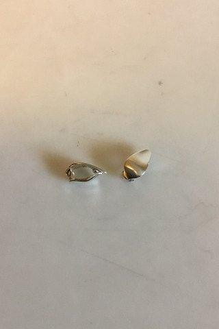 Georg Jensen Sterling Silber Ohrclip Nr. 128B