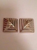 Georg Jensen Sterling Sølv Øreklips No 389 Nanna Ditzel