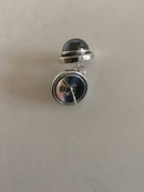 ジョージ ジェンセン スターリング シルバー イヤリング No 86D ヘマタイト ストーン付き