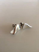 Georg Jensen Sterling Silver Earrings (Stick) No.116A by Edvard Kindt-Larsen