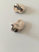 Georg Jensen Sterling Silver Earring No100