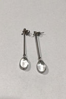 Georg Jensen Sterling Silver Earrings Dew Drop Torun（ジョージ ジェンセン スターリング シルバー イヤリング デュードロップ トルン