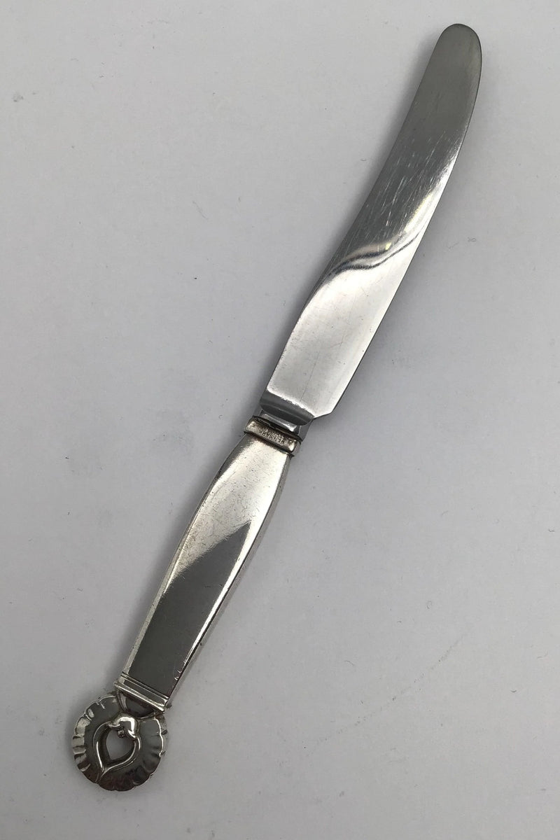 Georg Jensen Sterling Sølv Ornamental Kniv (1930-1945)
