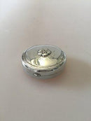 Georg Jensen Sterling Silber Pillendose 79C